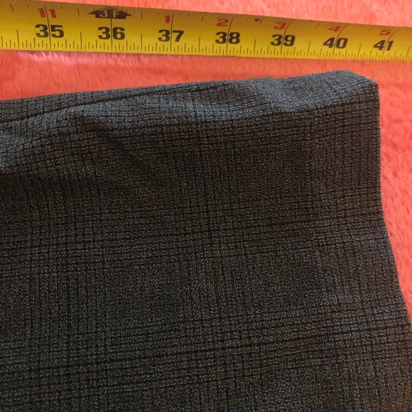 Tribal dress pants, size 8, deep grey plaid - Picture 11 of 12